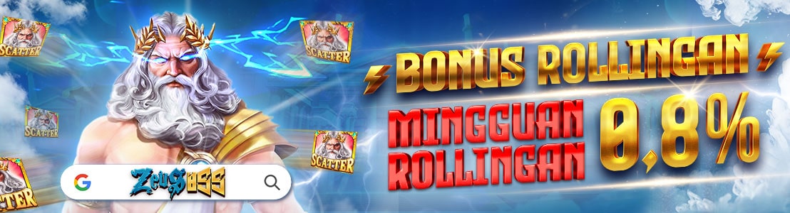 bonus zeus rollingan