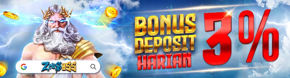 Bonus Zeus899 Deposit Harian 3%